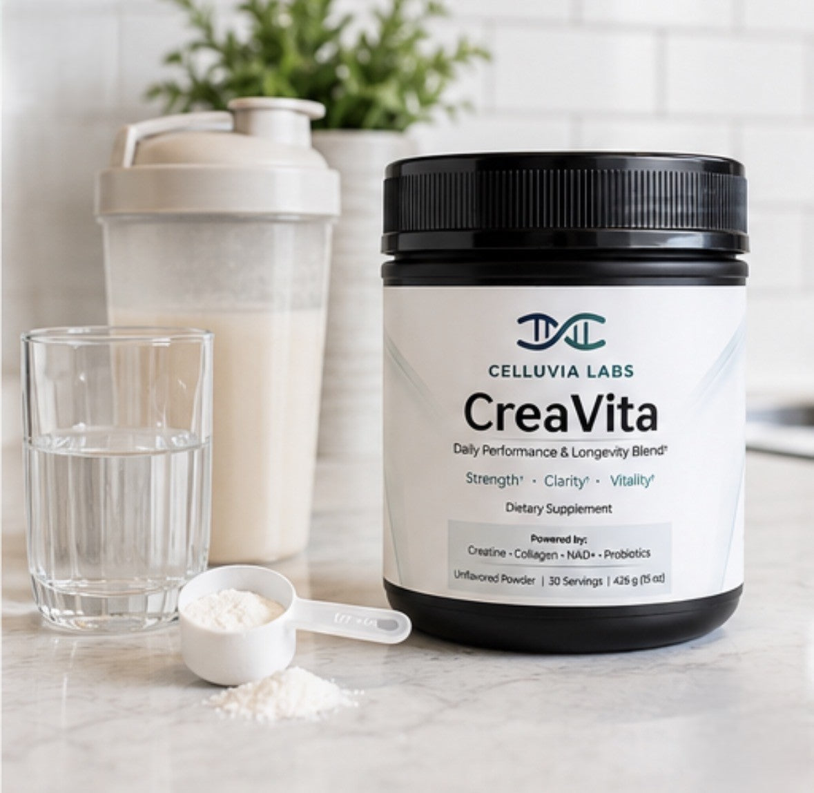 CreaVita- a women focused strength & longevity supplement